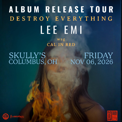 Cartel de Lee Emi wsg Cal in Red