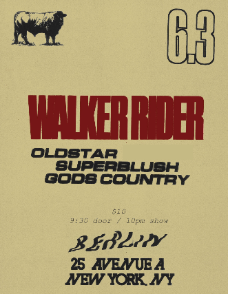 Walker Rider • Old Star • J Wolfe • God's Country