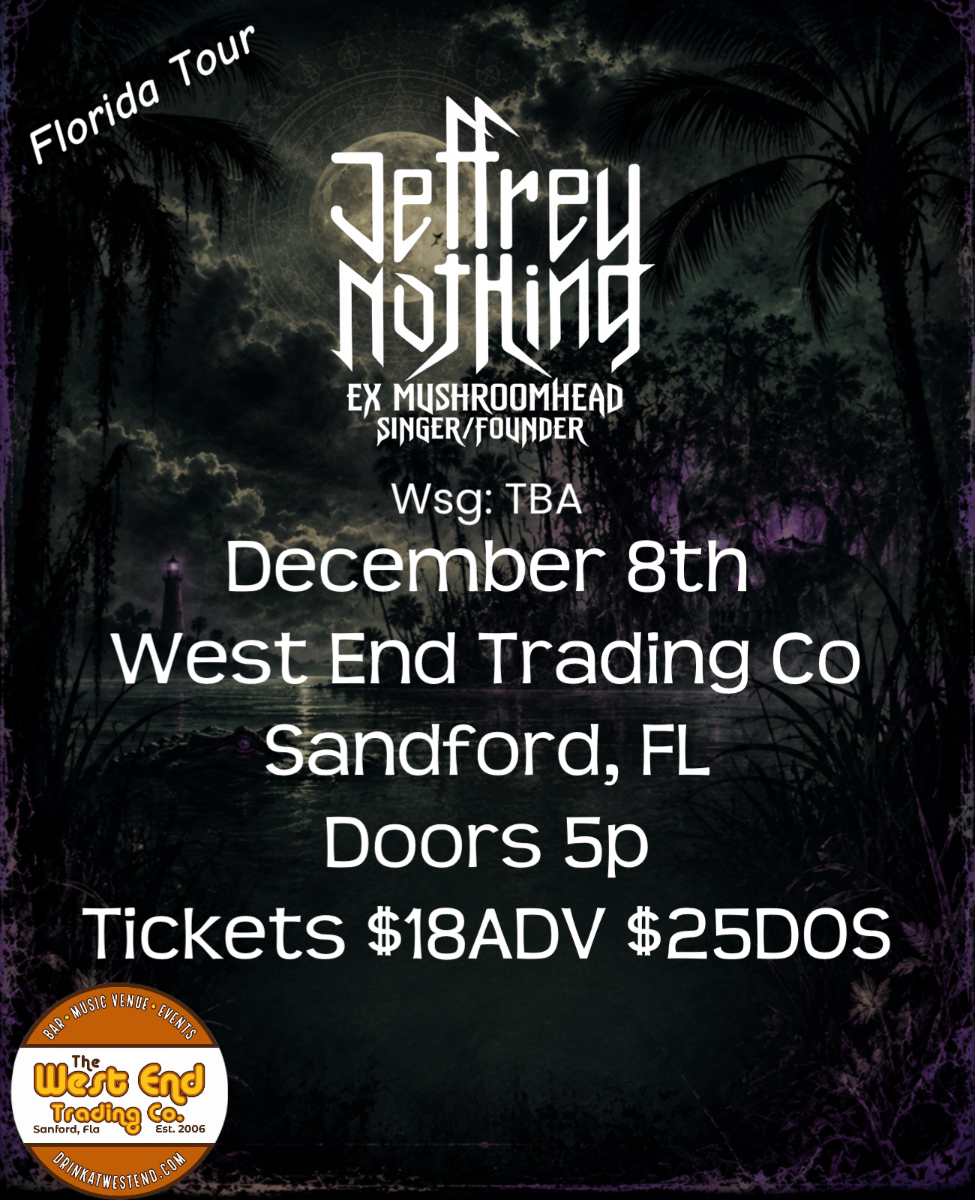 JEFFREY NOTHING (EX MUSHROOM HEAD SINGER/FOUNDER) WITH TBA