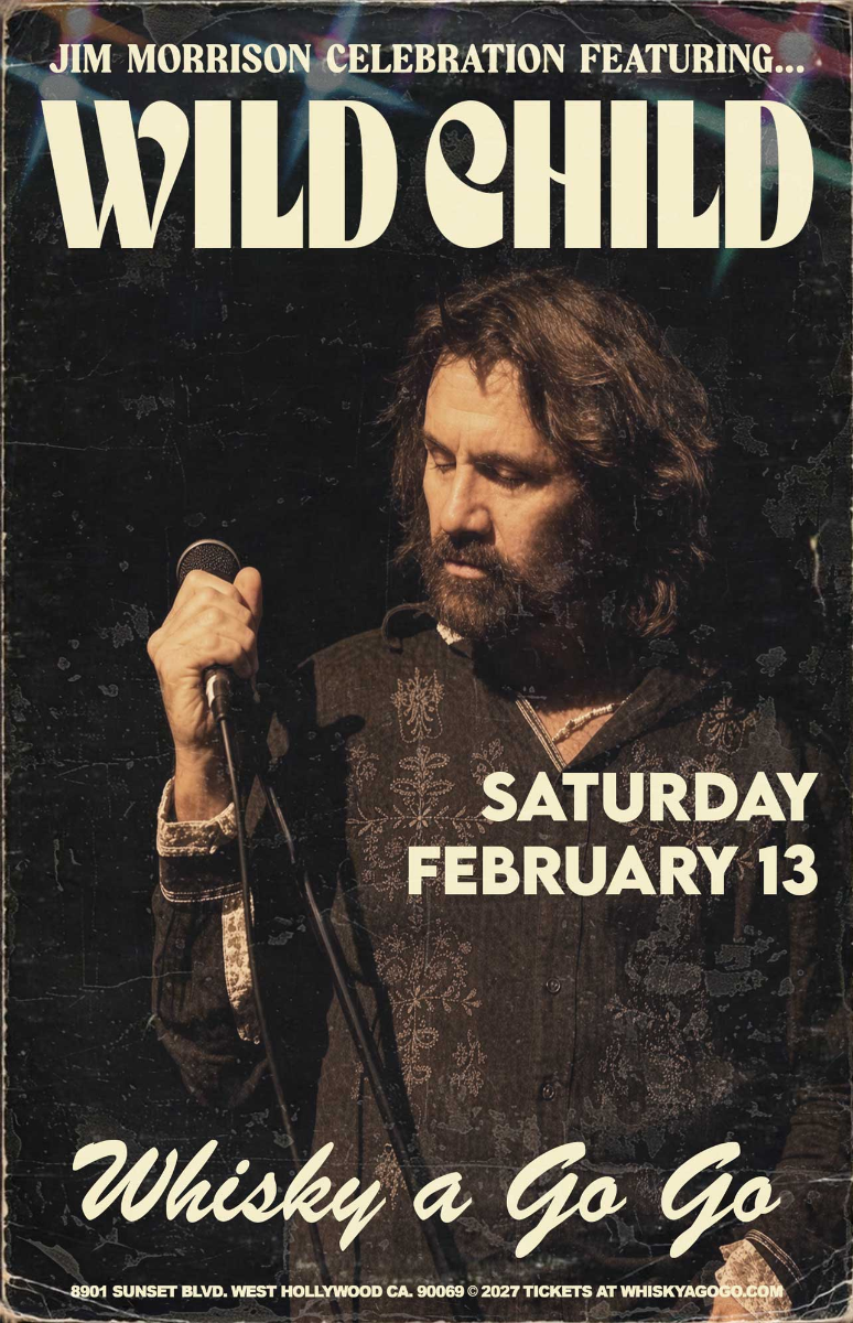 Jim Morrison celebration concert featuring  Wild Child