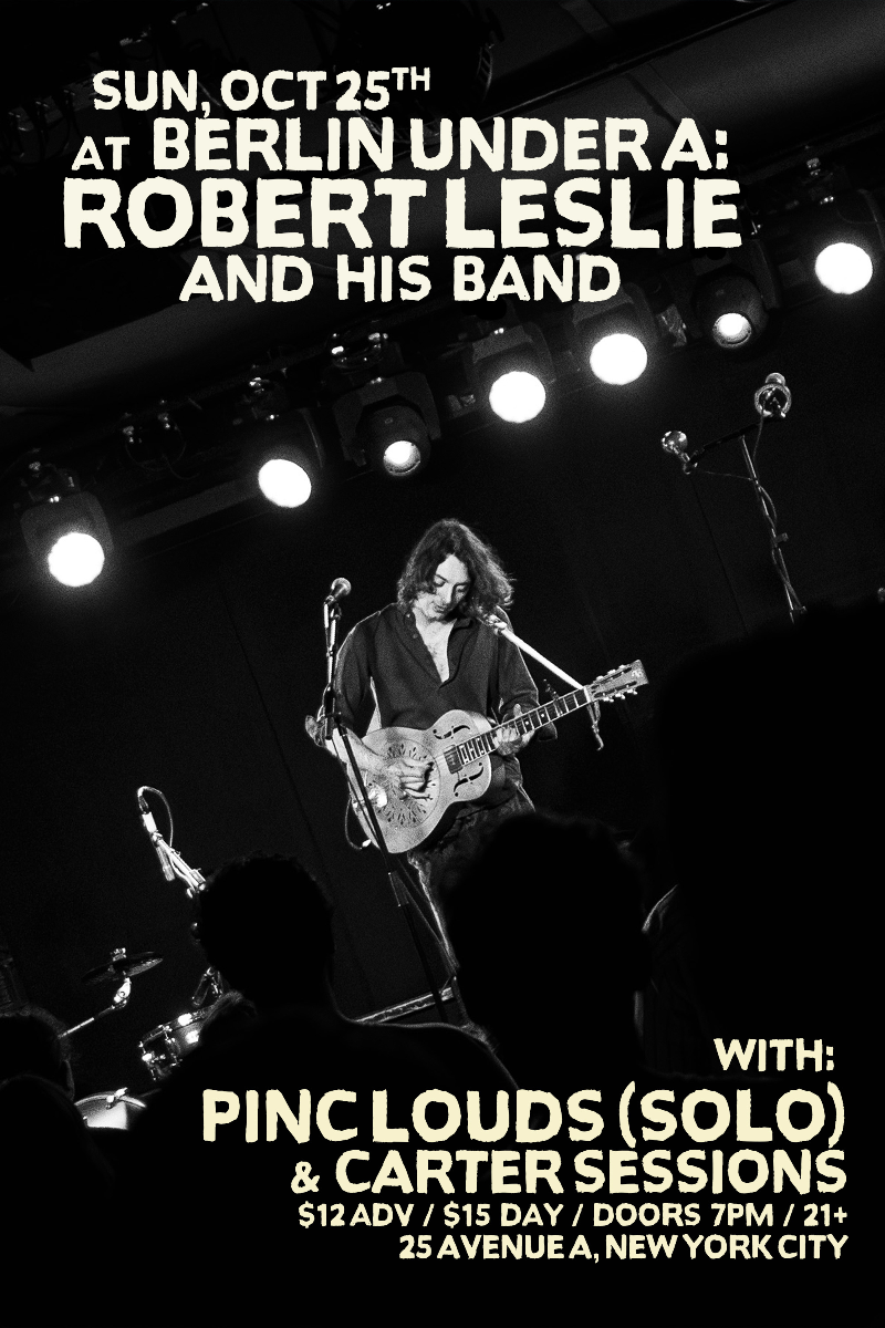 Robert Leslie | Pinc Louds (solo) | Carter Sessions