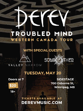Derev | Sunbreather | Valley Narrow at Sidestage – Winnipeg, Canada