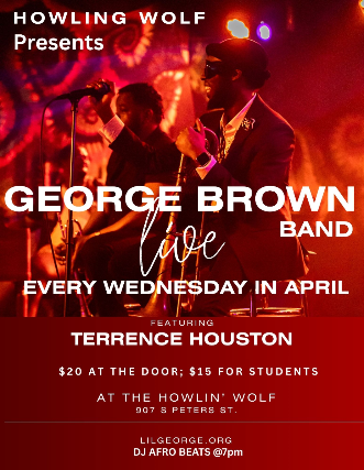 George Brown Band featuring Terrence Higgins, DJ Afrobeats