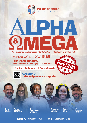 Alpha & Omega: A Live Experience in Winnipeg (Music, Story & Encounter)