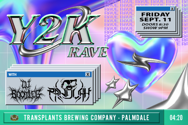 Y2K RAVE WITH DJ BOOTLEG & PANDUHH