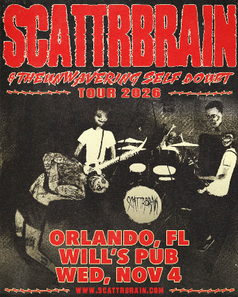 Scattrbrain — gig artwork