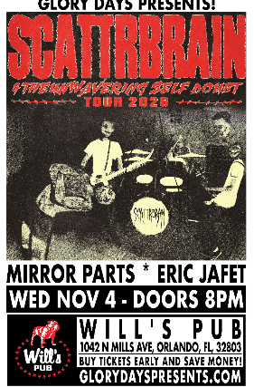 Scattrbrain, Mirror Parts, Eric Jafet