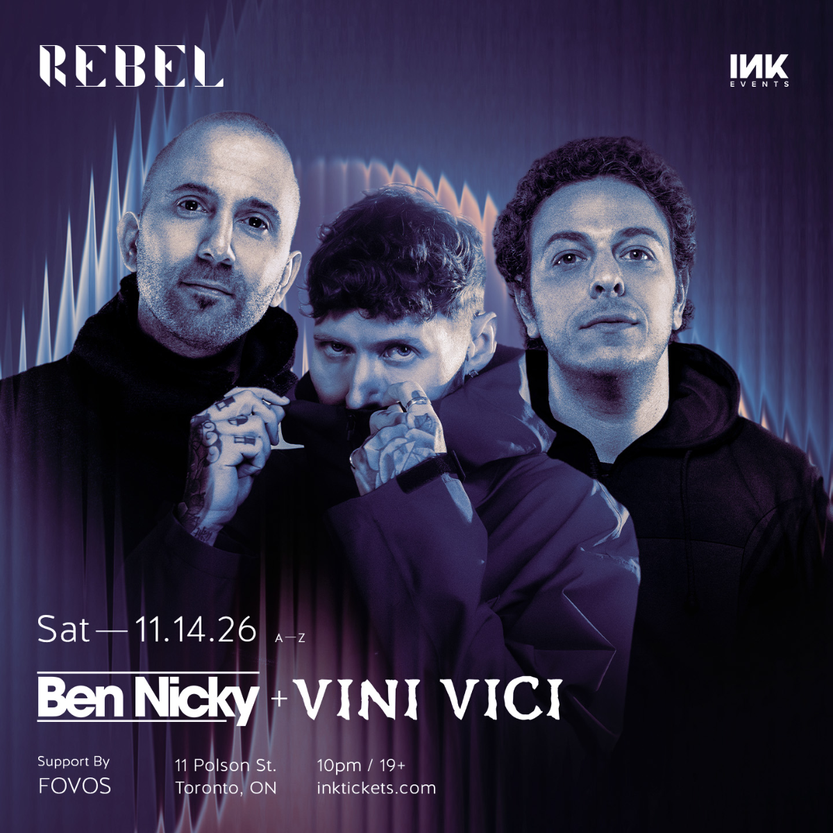 BEN NICKY x VINI VICI x FOVOS