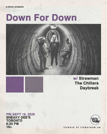 Down For Down w/ Strawman, The Chillers & Daybreak