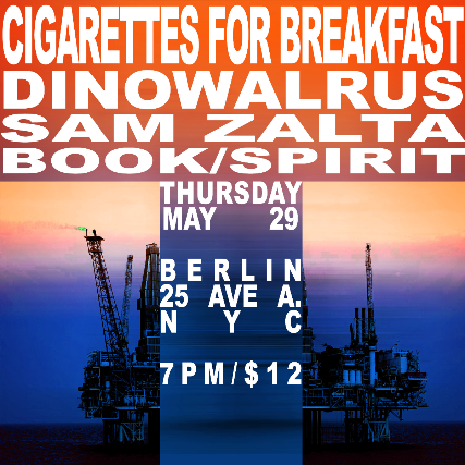 Cigarettes for Breakfast | Dinowalrus | Sam Zalta | Book/Spirit