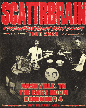 Scattrbrain — gig artwork