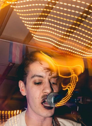 Friendly Spectres, Galatic Goth, Hoop Stick at The Nick Wednesday 10/7 — gig artwork