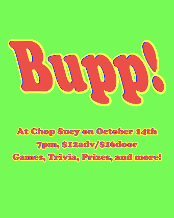 Bupp! Gameshow Night!