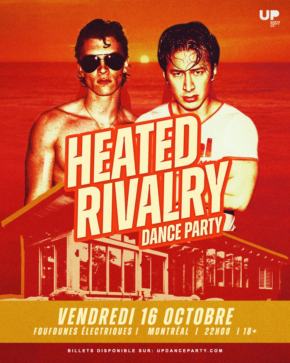 Heated Rivalry Dance Party at Foufounes Électriques - Montréal - 16 Octobre 2026