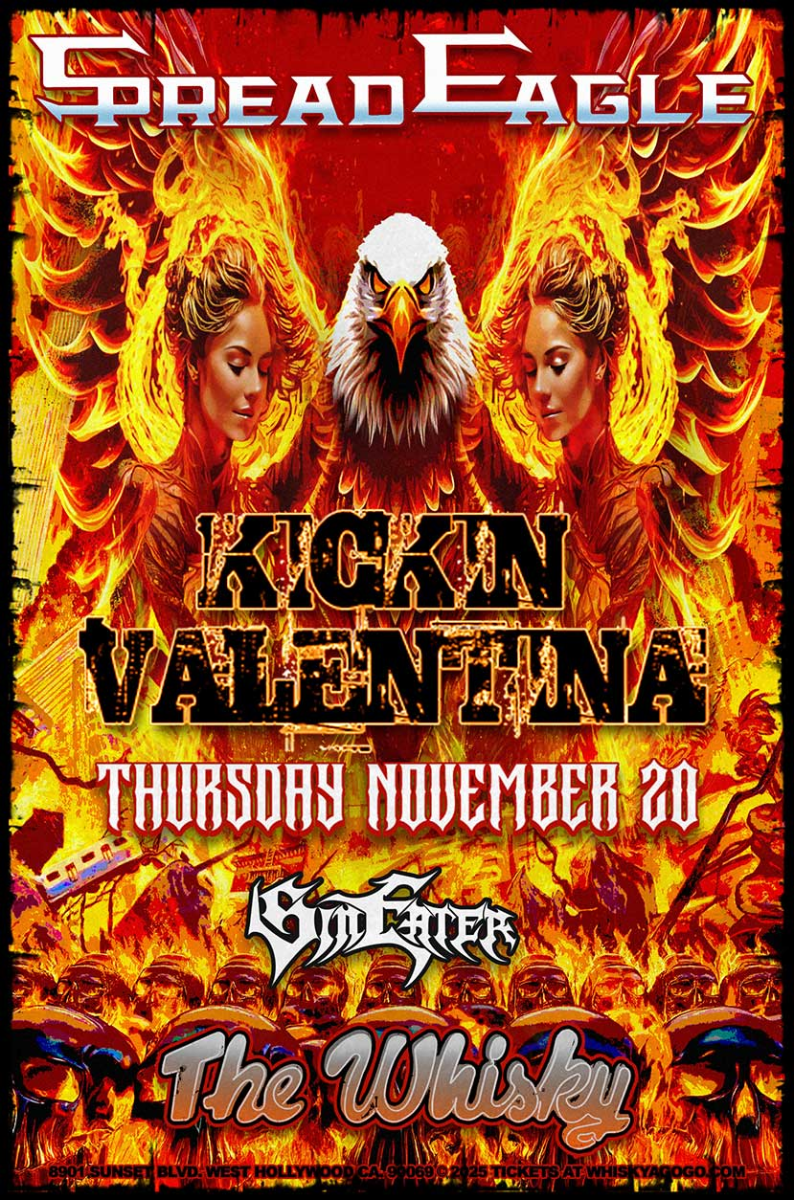 Spread Eagle, Kickin' Valentina, Sin Eater, Posavant