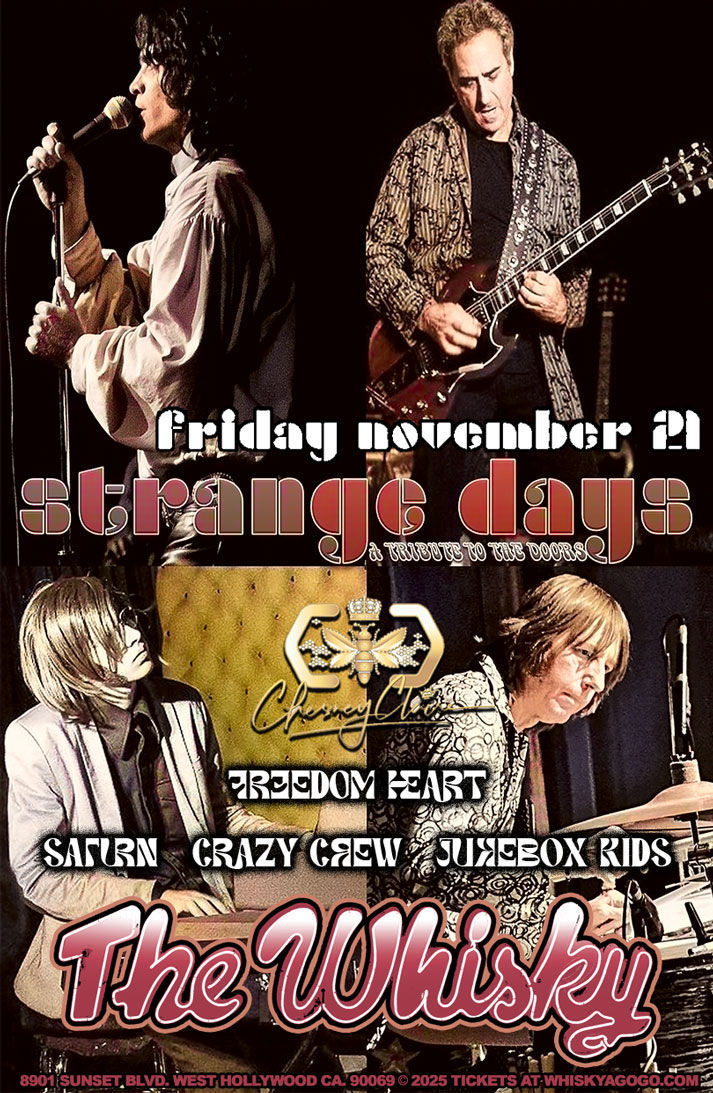 Strange Days (Tribute to The Doors), Chesney Claire