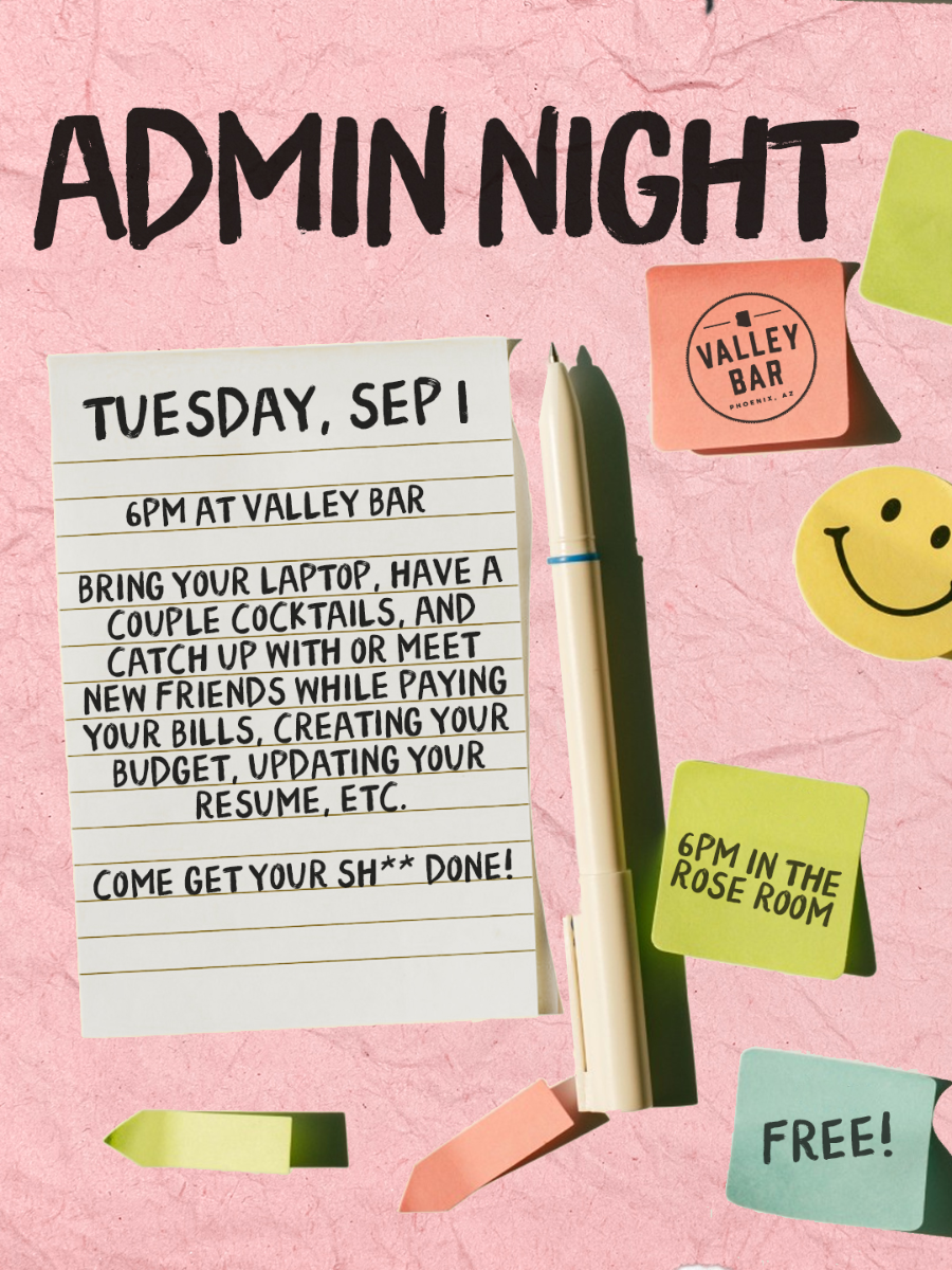 ADMIN NIGHT! | Event Image