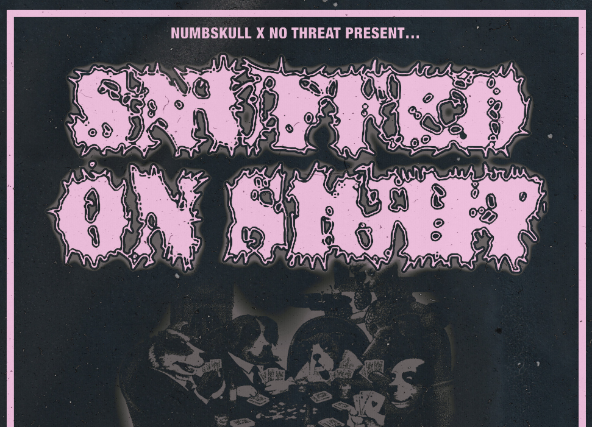 Snuffed On Sight, Foghorn, lament, Death of Me — gig artwork