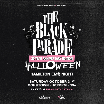 The Black Parade Halloween Emo Night Hamilton at Corktown - Oct 31 2026