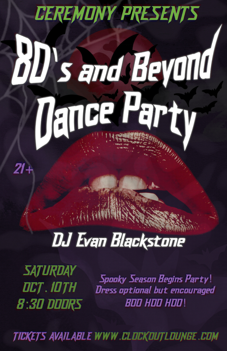 Ceremony Presents: Best Of The 80's & Beyond w/ DJ Evan Blackstone