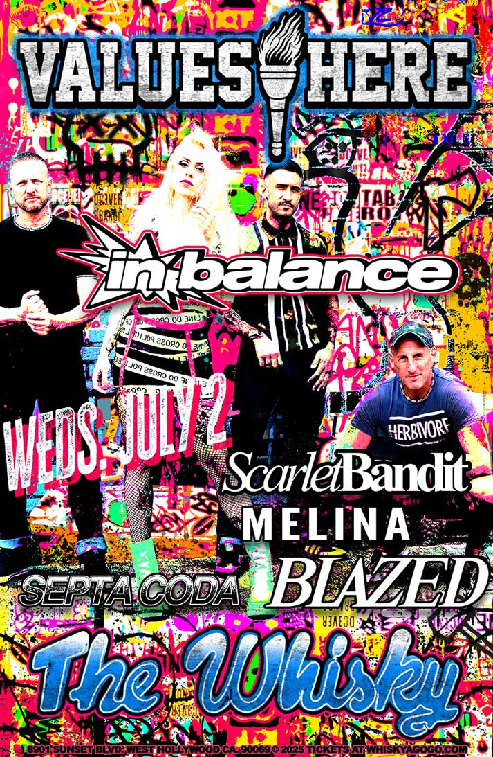 Values Here, In Balance, Scarlet Bandit, Melina, Septa Coda, Blazed