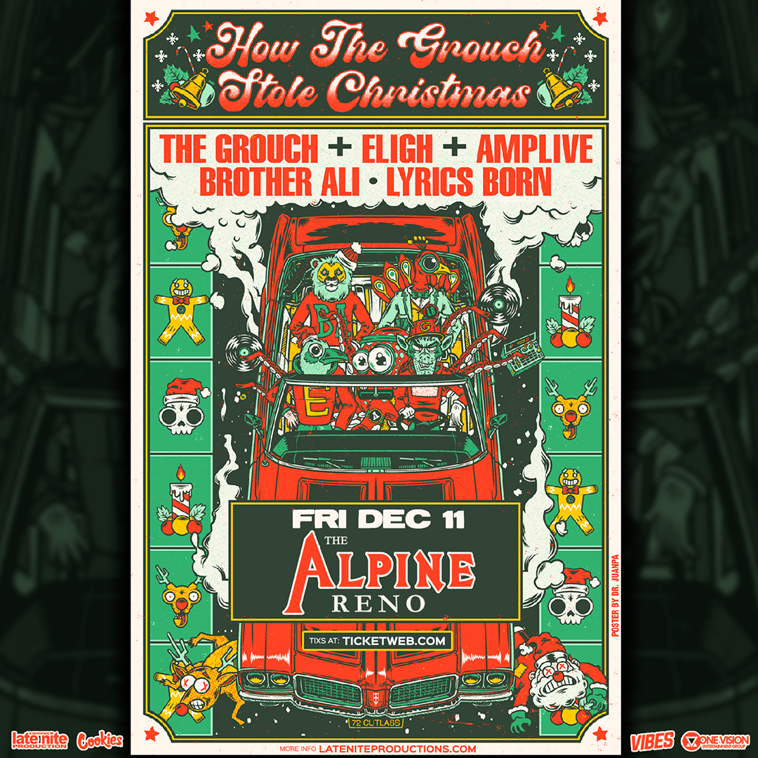 THE GROUCH and ELIGH, Brother Ali, Lyrics Born, Amp Live