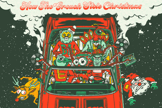 How The Grouch Stole Christmas Tour - The Grouch & Eligh ft. AmpLive w/ Special Guests Brother Ali and Lyrics Born