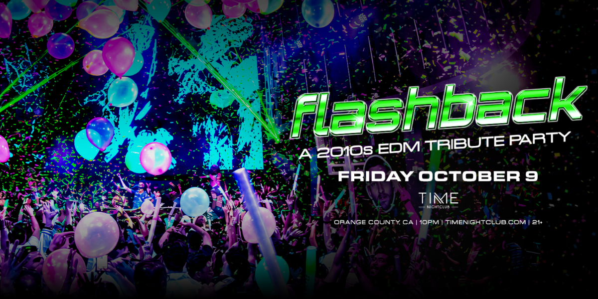 Flashback: A 2010s EDM Tribute Party