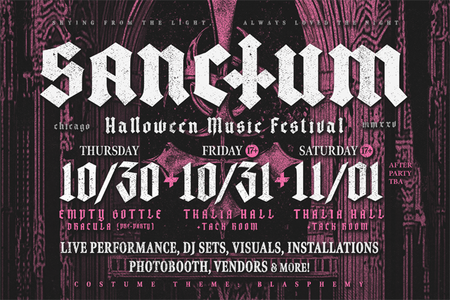 Sanctum Dark Music Festival - 2 DAY PASS