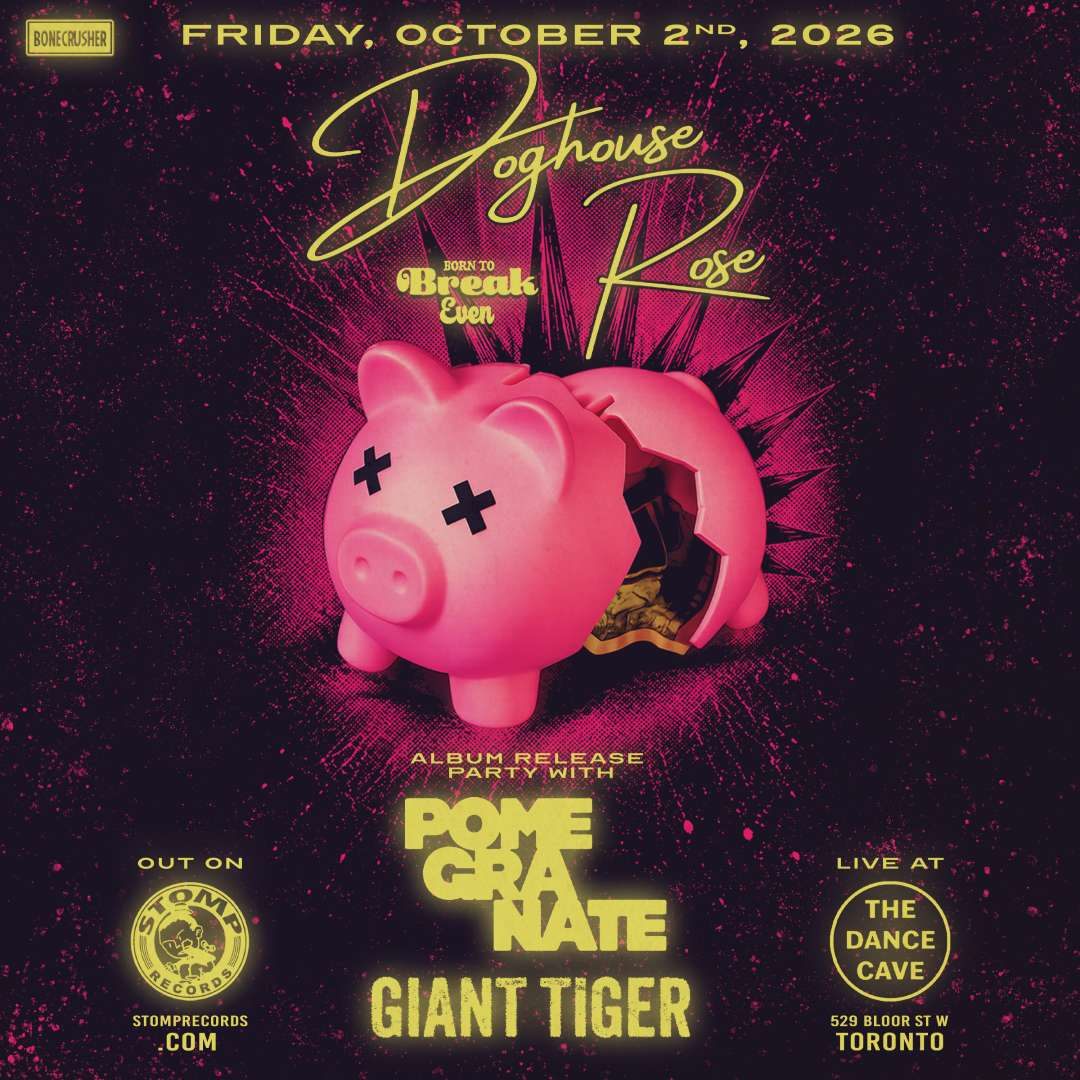 Doghouse Rose, Pomegranate (MTL) & Giant Tiger
