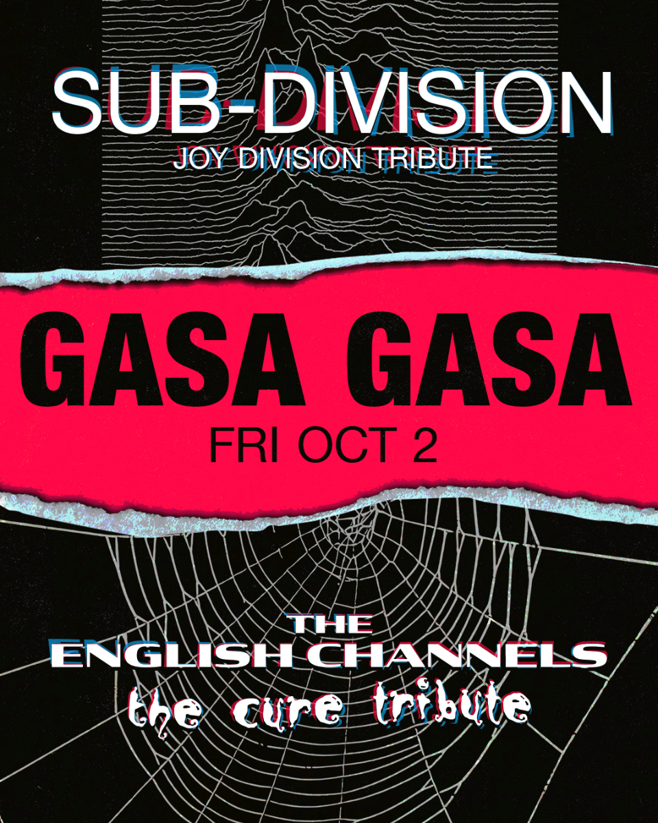 Sub-Division Joy Division Tribute w/ The English Channels Cure Tribute