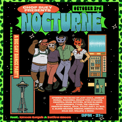 NOCTURNE: A Big Gay Dance Party - HALLOWEEN VERSION!
