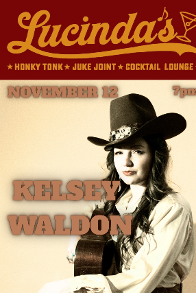 Event Image - Lucinda's NYC Welcomes KELSEY WALDON - 12