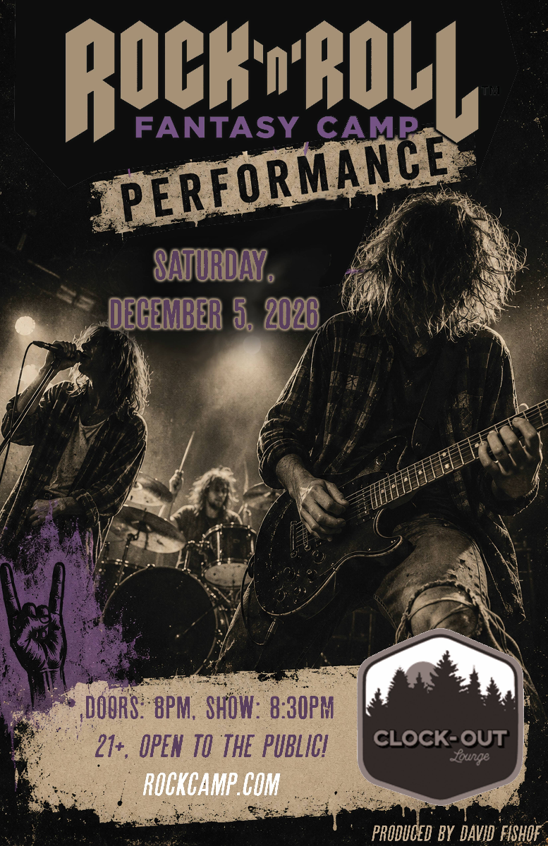 Rock N Roll Fantasy Camp Performance Plus Allstar Jam- free