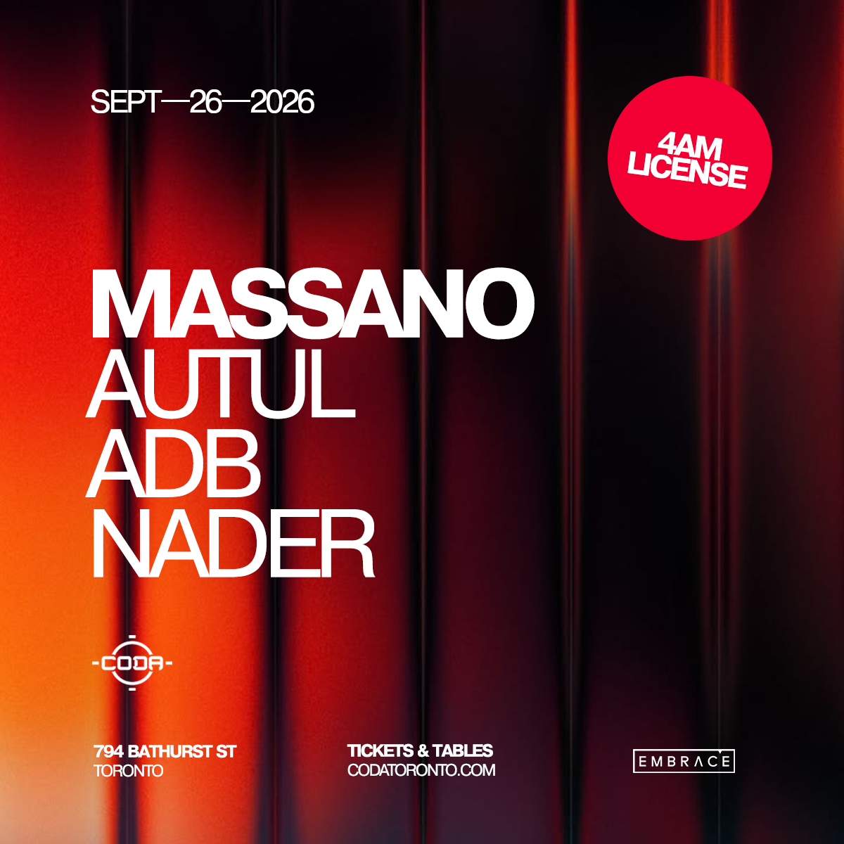 Massano | 4AM License