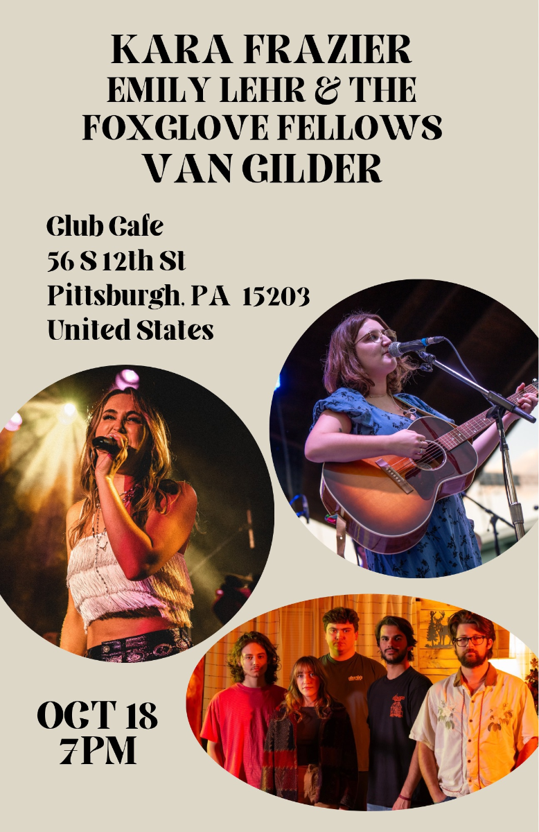 Kara Frazier, Emily Lehr & the Foxglove Fellows, and Van Gilder