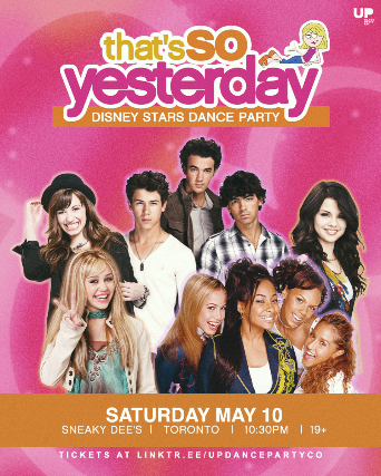 That's So Yesterday: Disney Stars Dance Party at Sneaky Dee's