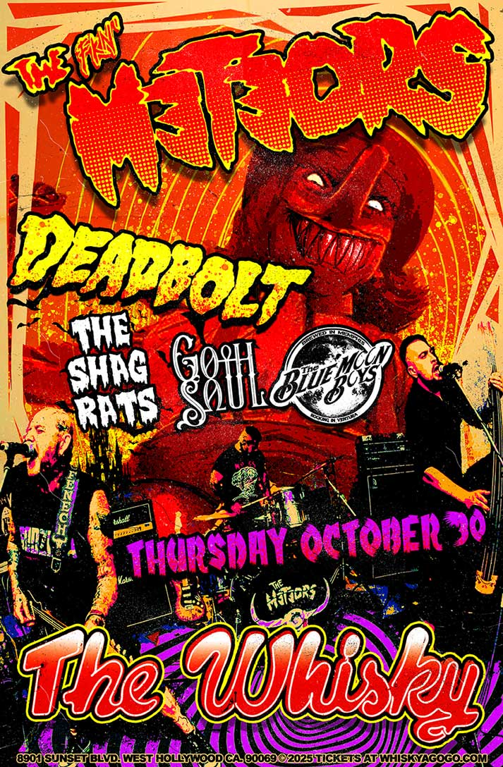 The Meteors, Deadbolt, The Shag Rats