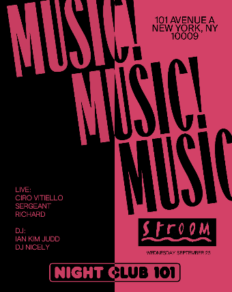 MUSIC! with Stroom