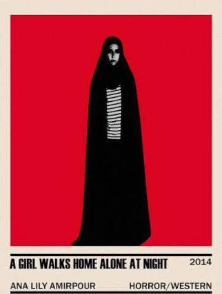 Free spooky movie night- A Girl Walks Home Alone at Night (2014)