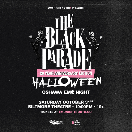 The Black Parade Halloween Emo Night Oshawa at Biltmore - Oct 31 2026