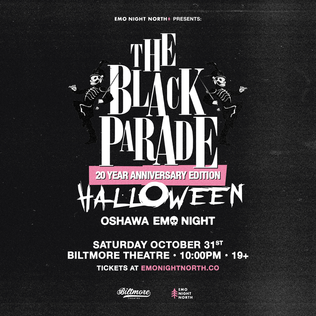 The Black Parade Halloween Emo Night Oshawa at Biltmore - Oct 31 2026