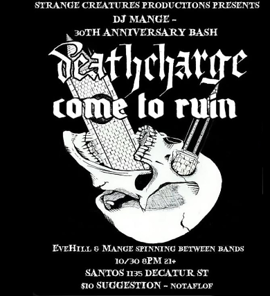 DEATHCHARGE with COME TO RUIN