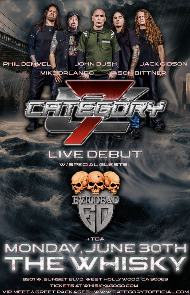 Category 7, Evildead, Breaking Curfew, Inviscera