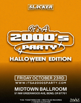 It's A 2000's (Halloween) Party: Bend