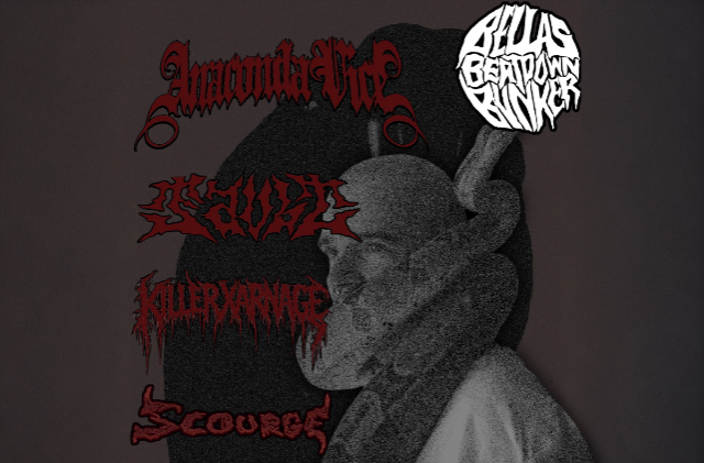 Artwork published for Anaconda Vice, Fault, Killer Xarnage, Scourge