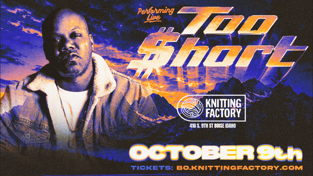 TOO SHORT LIVE IN BOISE! at Knitting Factory in Boise, ID