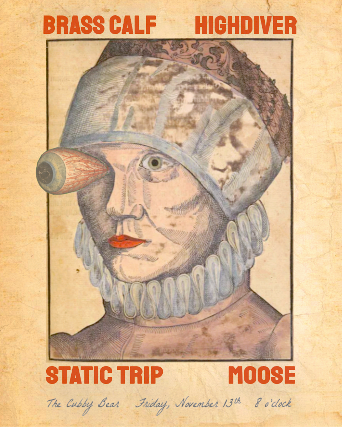 Static Trip w/ Highdiver, Moose, Brass Calf