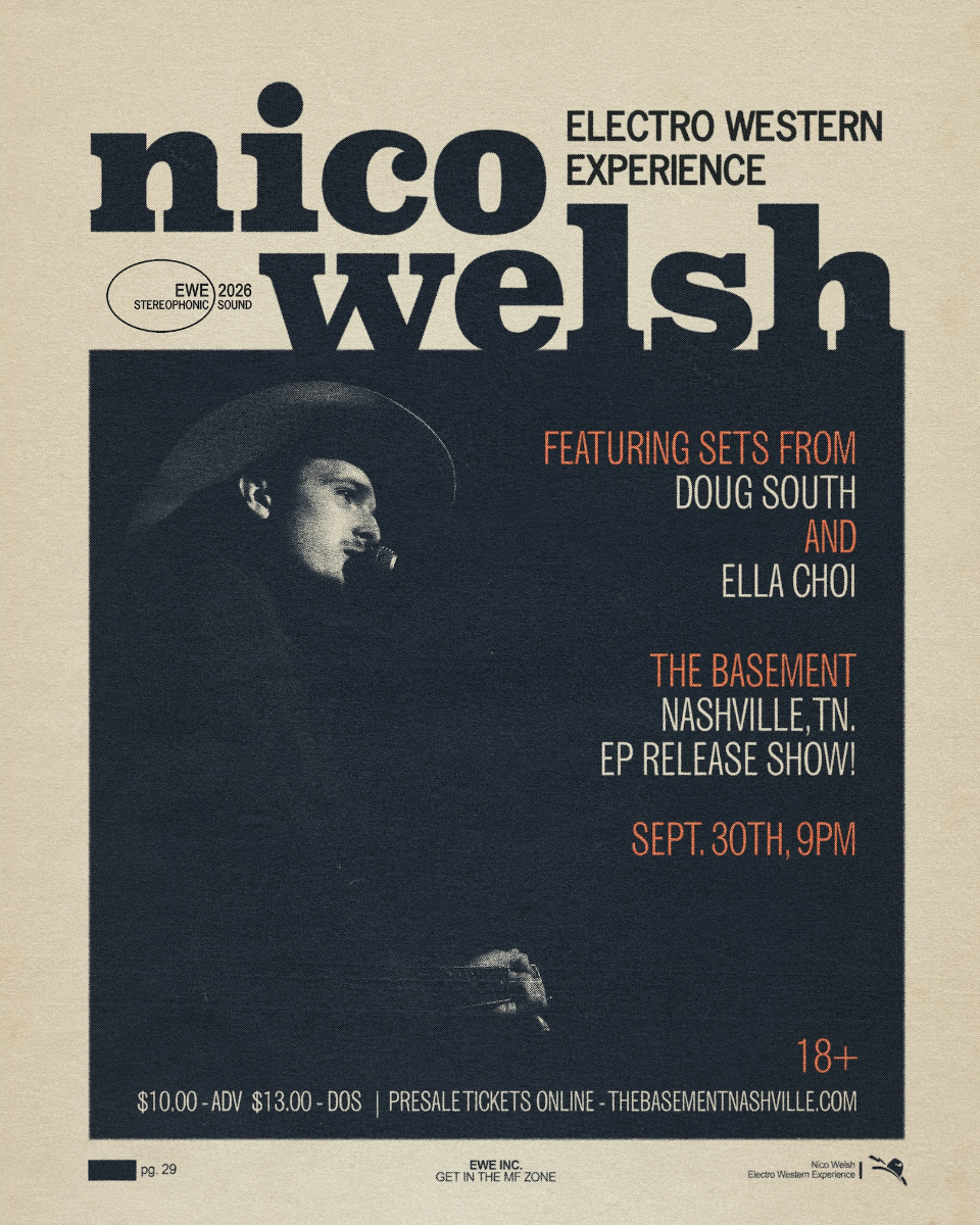 Nico Welsh Electro Western Experience featuing sets from Doug South and Ella Choi