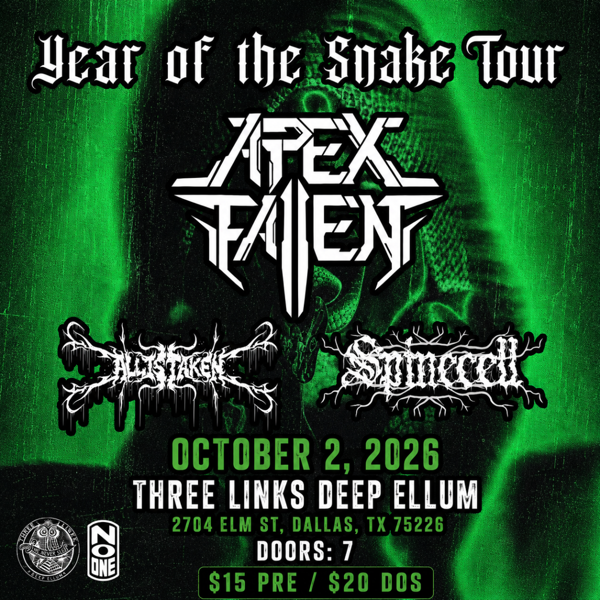 Apex Fallen, All Is Taken, Spinecell